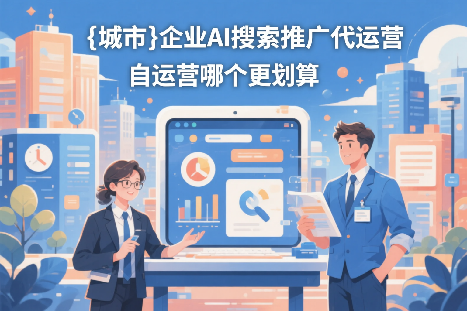 穆棱企业AI搜索推广代运营和自运营哪个更划算