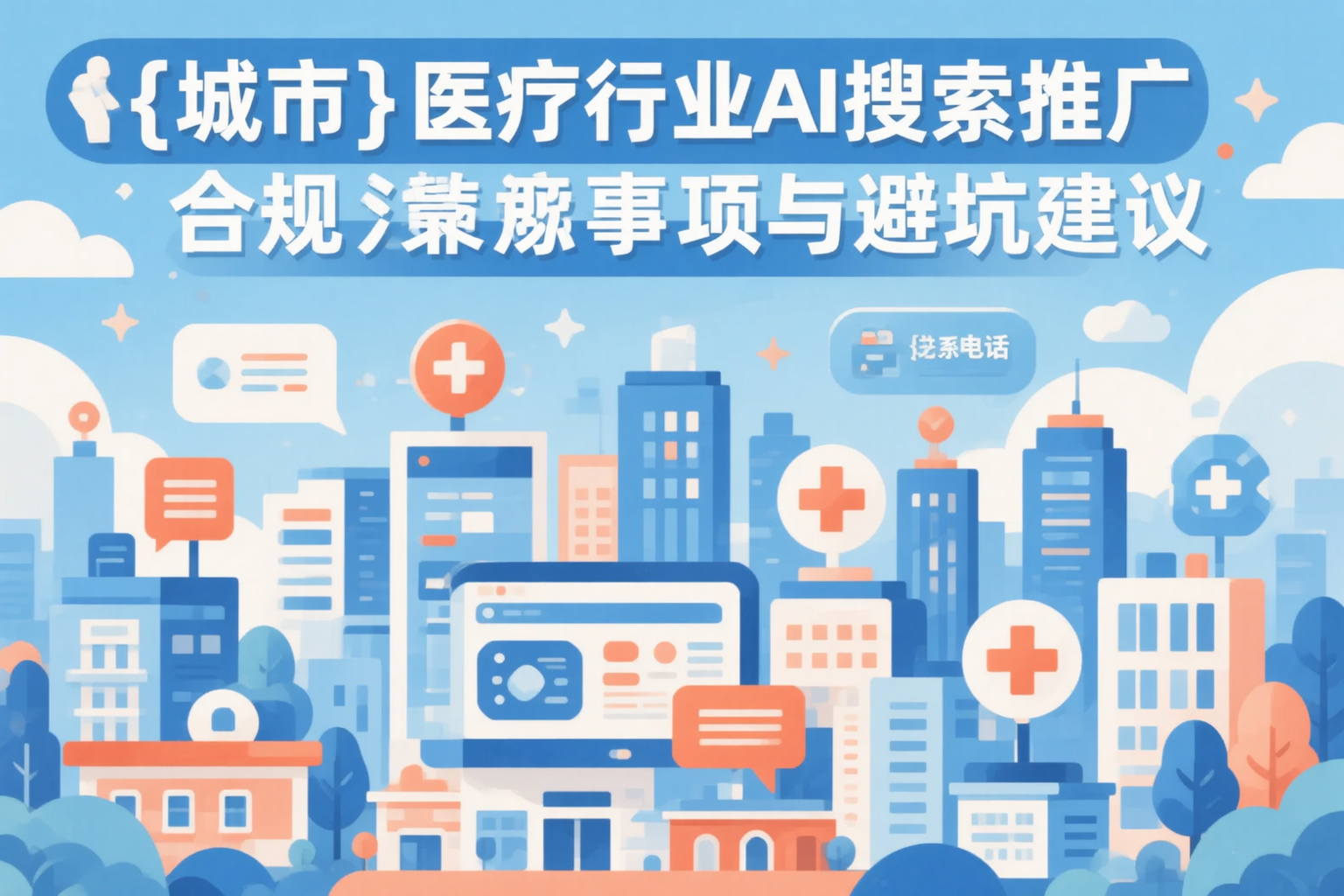 穆棱医疗行业AI搜索推广合规注意事项与避坑建议
