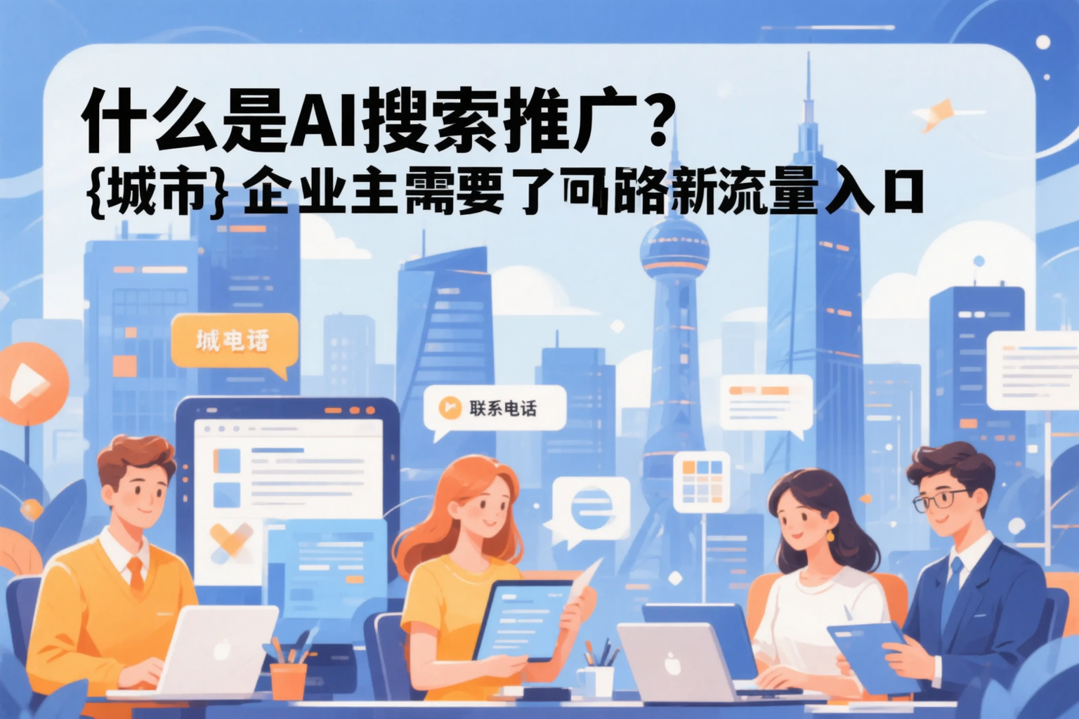 什么是AI搜索推广？穆棱企业主需要了解的新流量入口