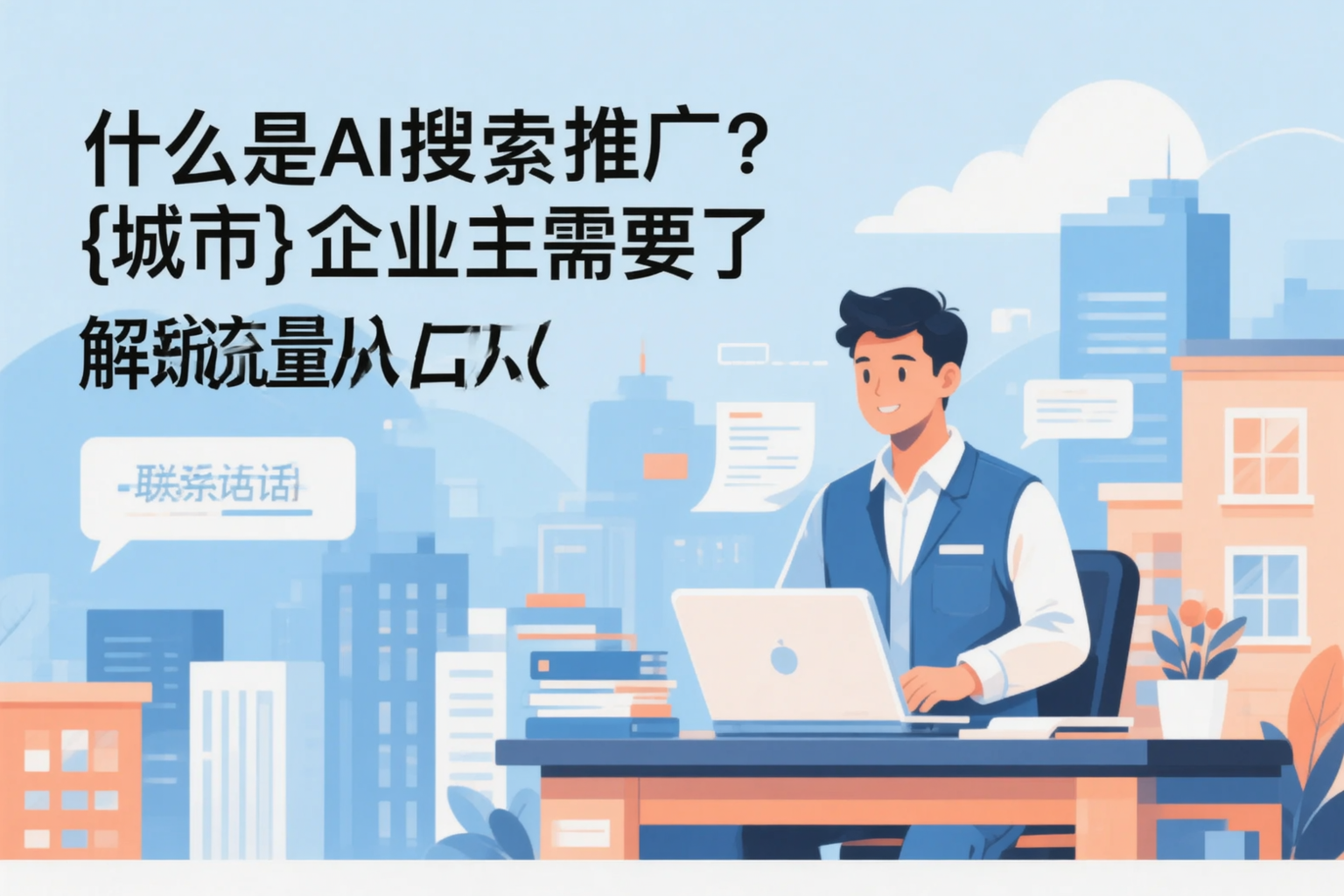 什么是AI搜索推广?穆棱企业主需要了解的新流量入口