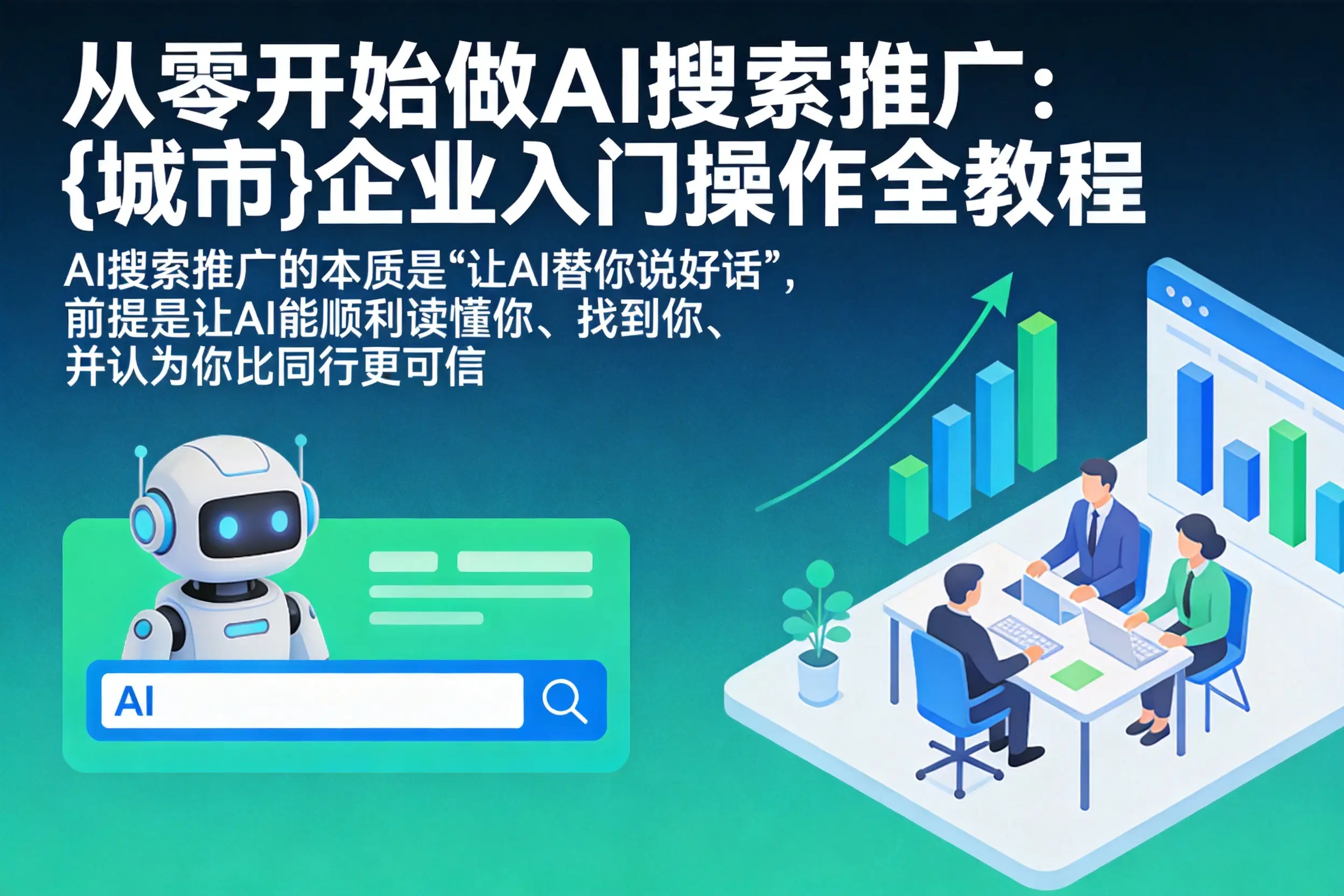 从零开始做AI搜索推广:穆棱企业入门操作全教程