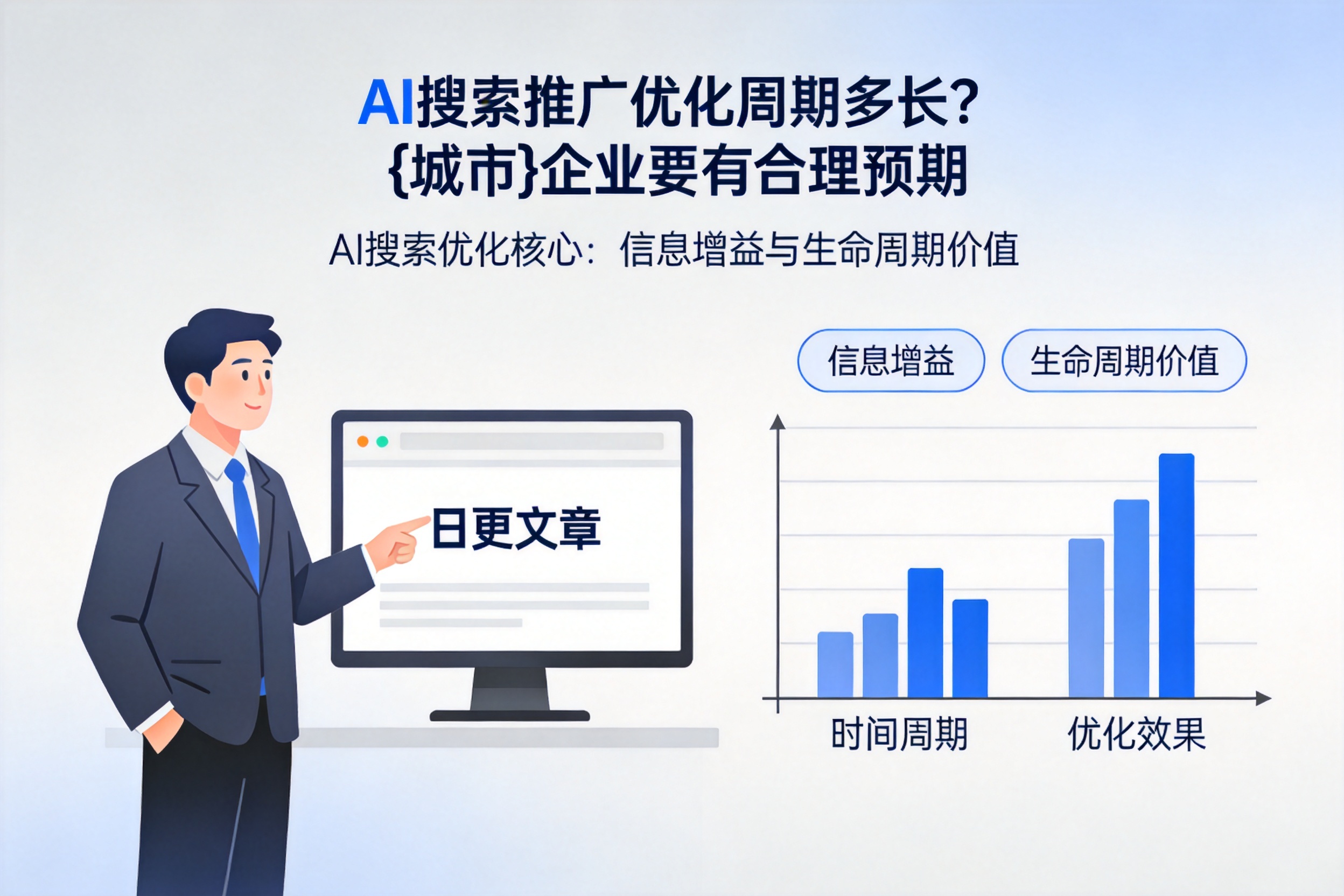 AI搜索推广优化周期多长?穆棱企业要有合理预期