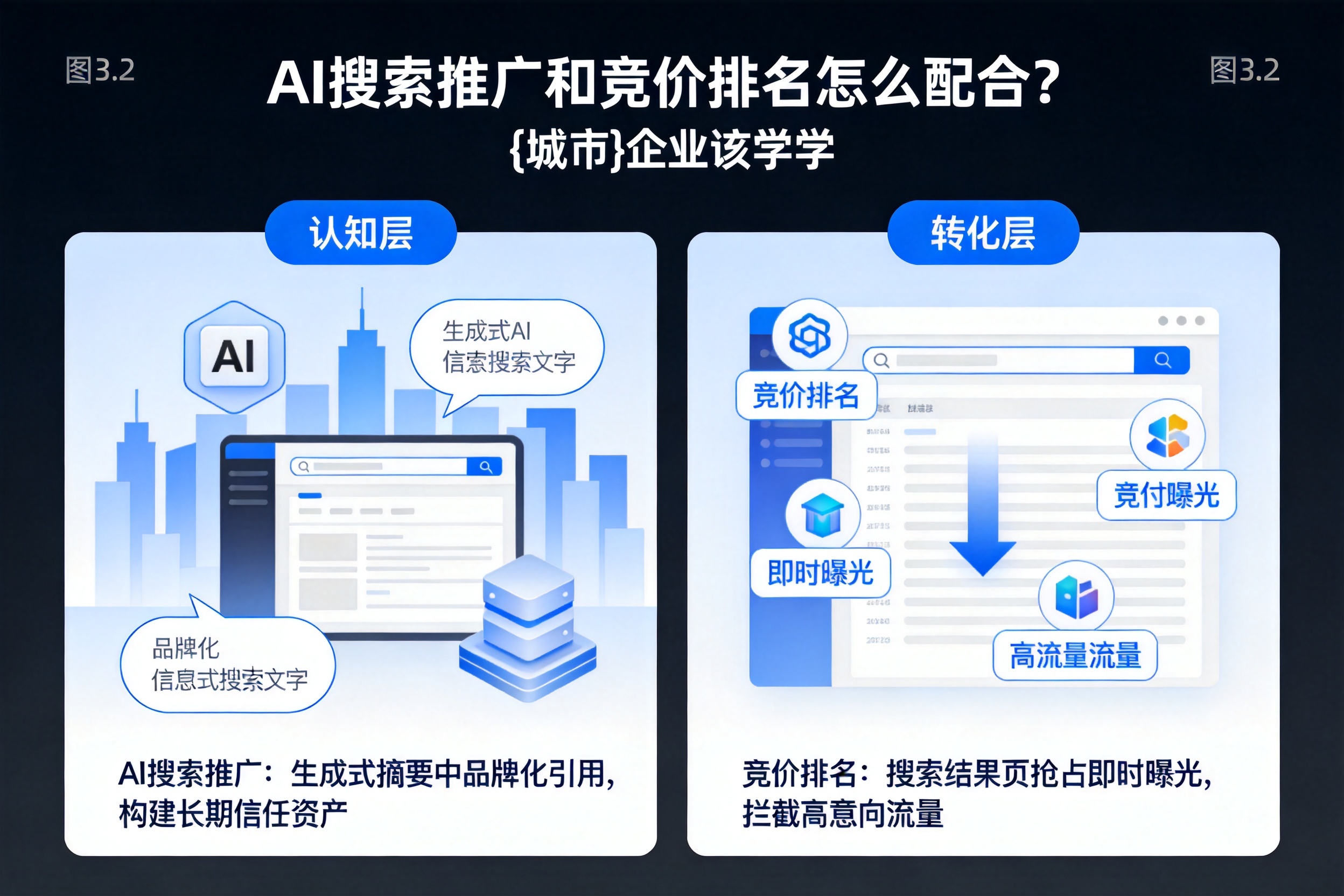 AI搜索推广和竞价排名怎么配合？穆棱企业该学学