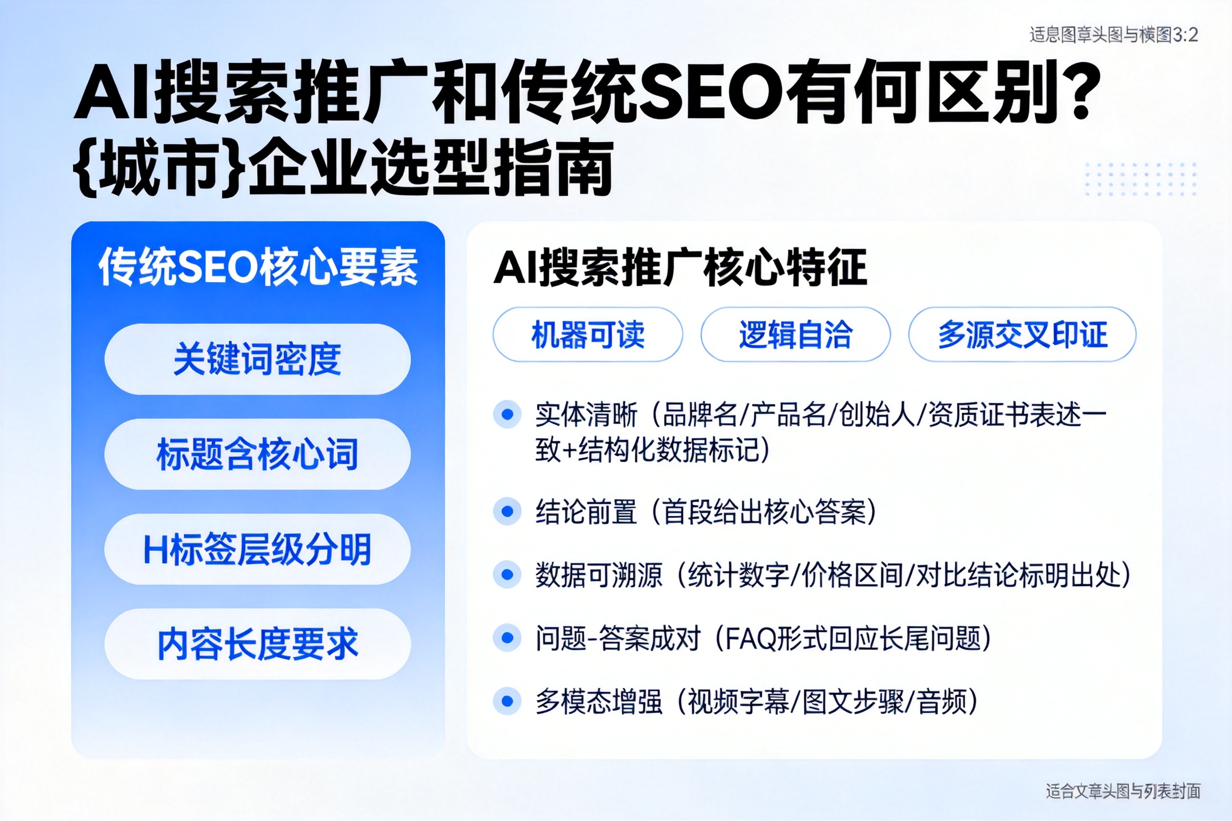 AI搜索推广和传统SEO有何区别？穆棱企业选型指南