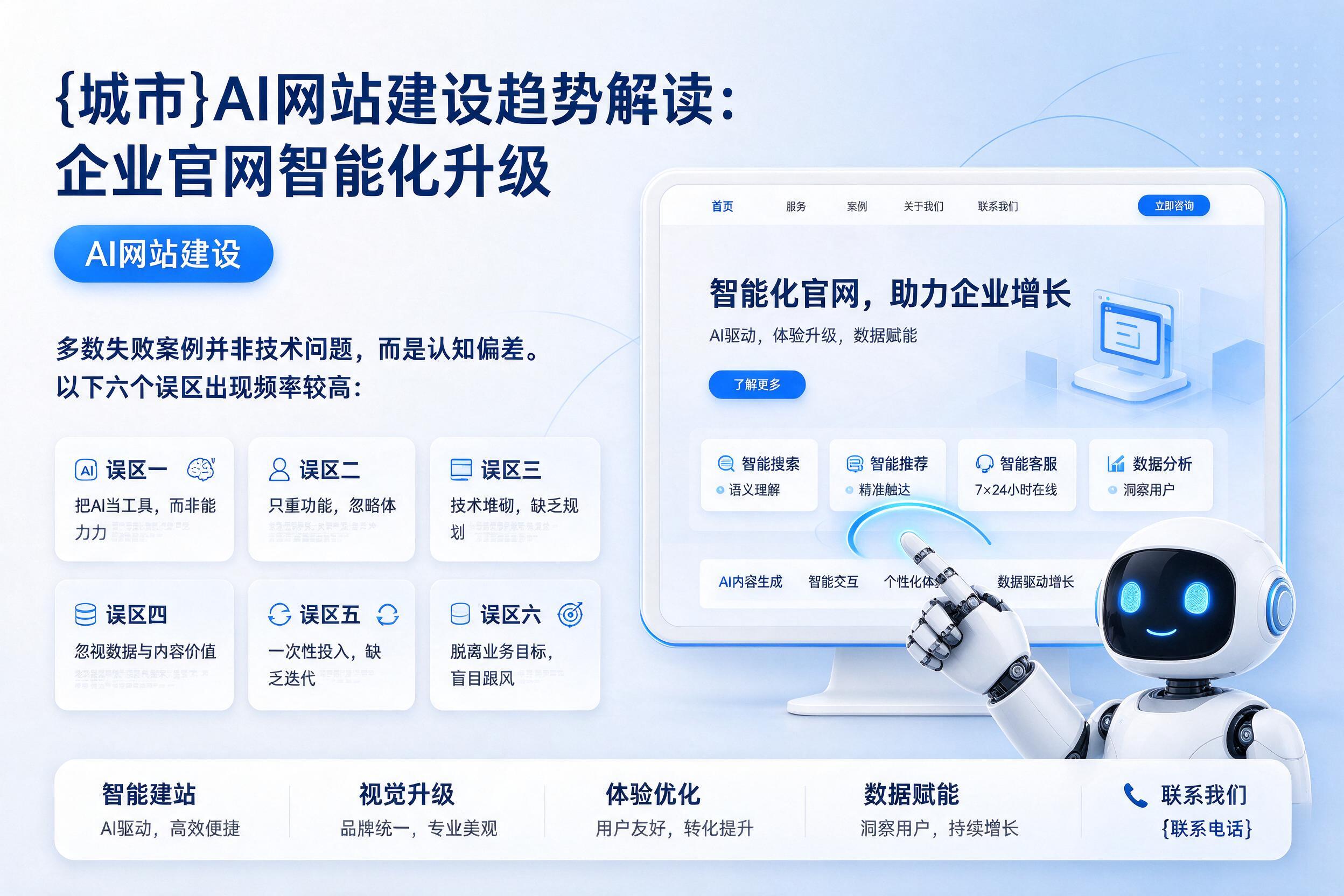 穆棱AI网站建设趋势解读：企业官网智能化升级