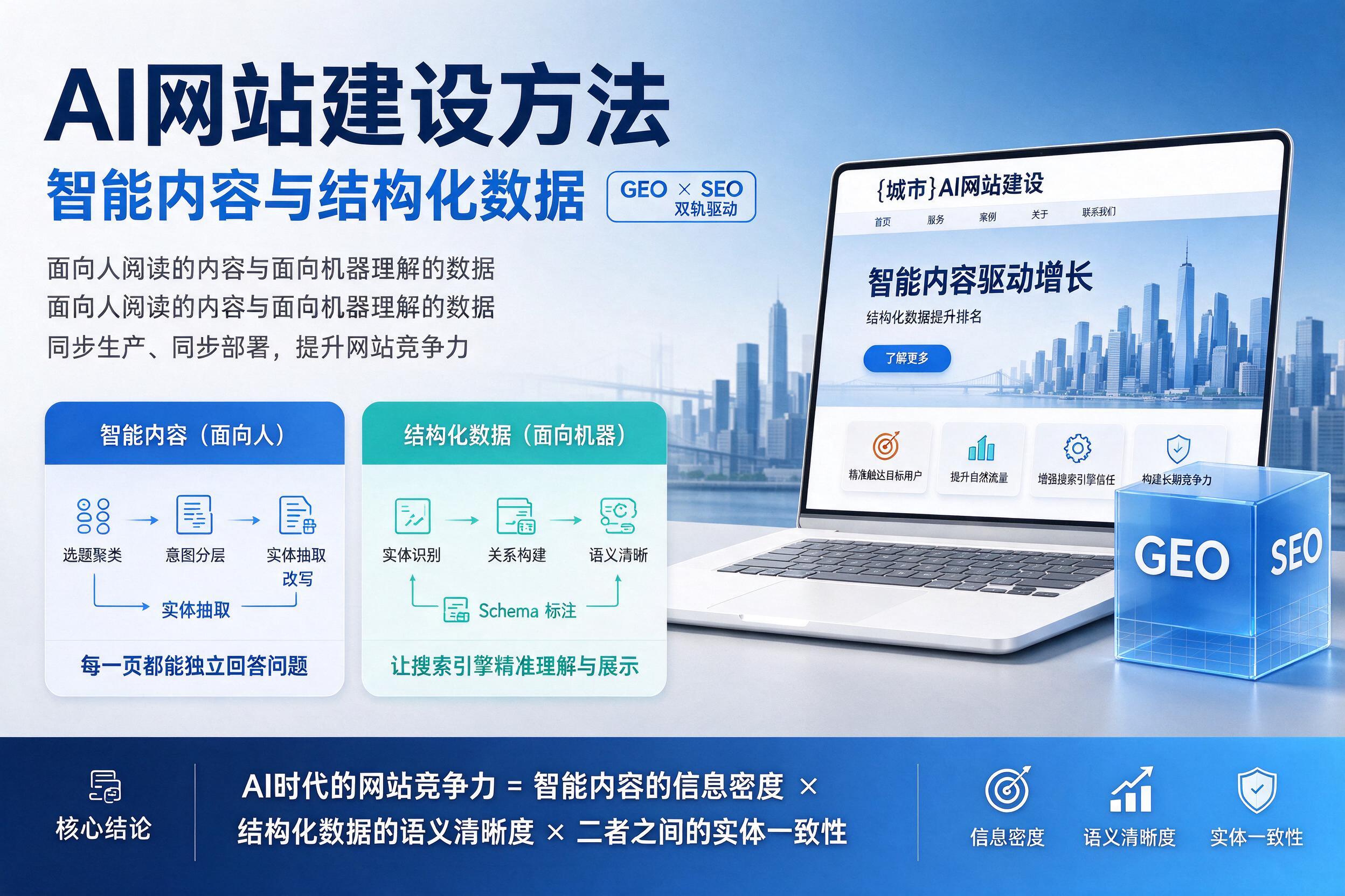 穆棱AI网站建设方法：智能内容与结构化数据