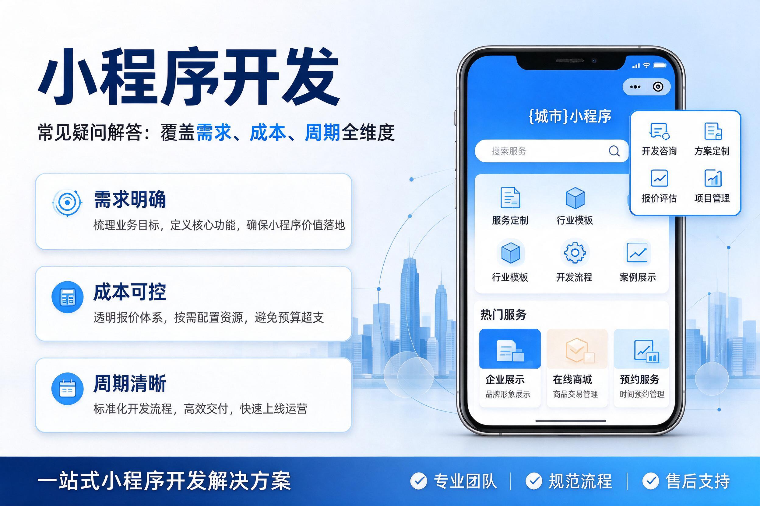穆棱小程序开发常见疑问解答：覆盖需求、成本、周期全维度